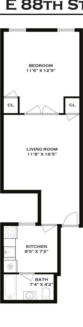 Coop E 88 Street  Manhattan, NY 10128, MLS-972984-17