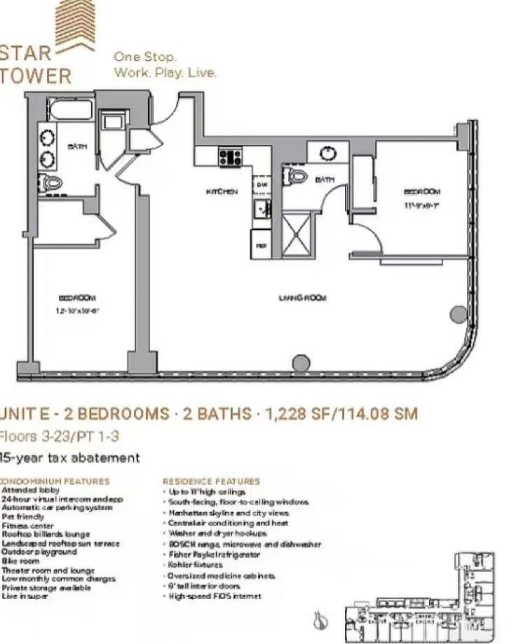 Condo 42nd  Queens, NY 11101, MLS-973183-12