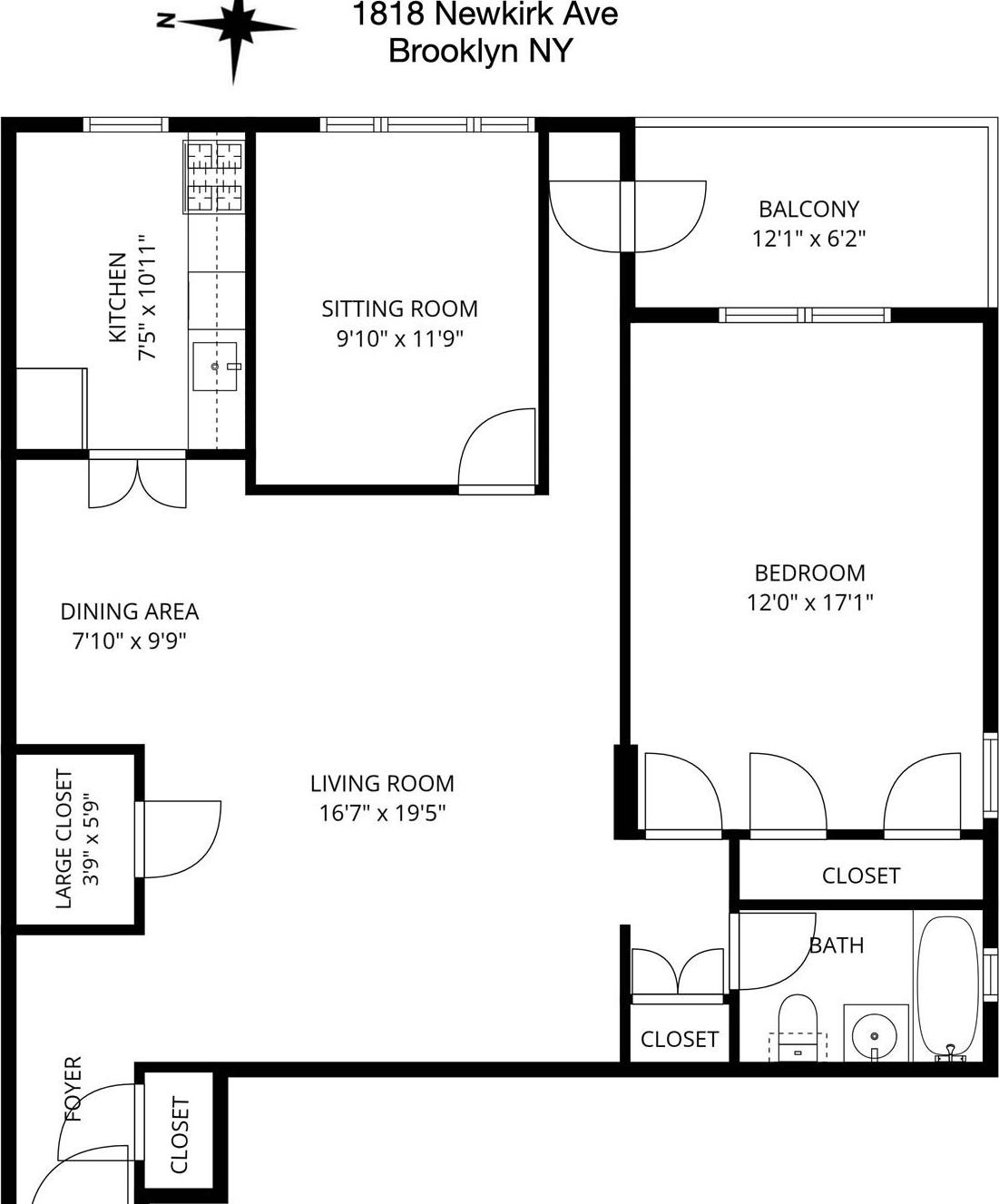 Coop Newkirk  Brooklyn, NY 11226, MLS-973259-12