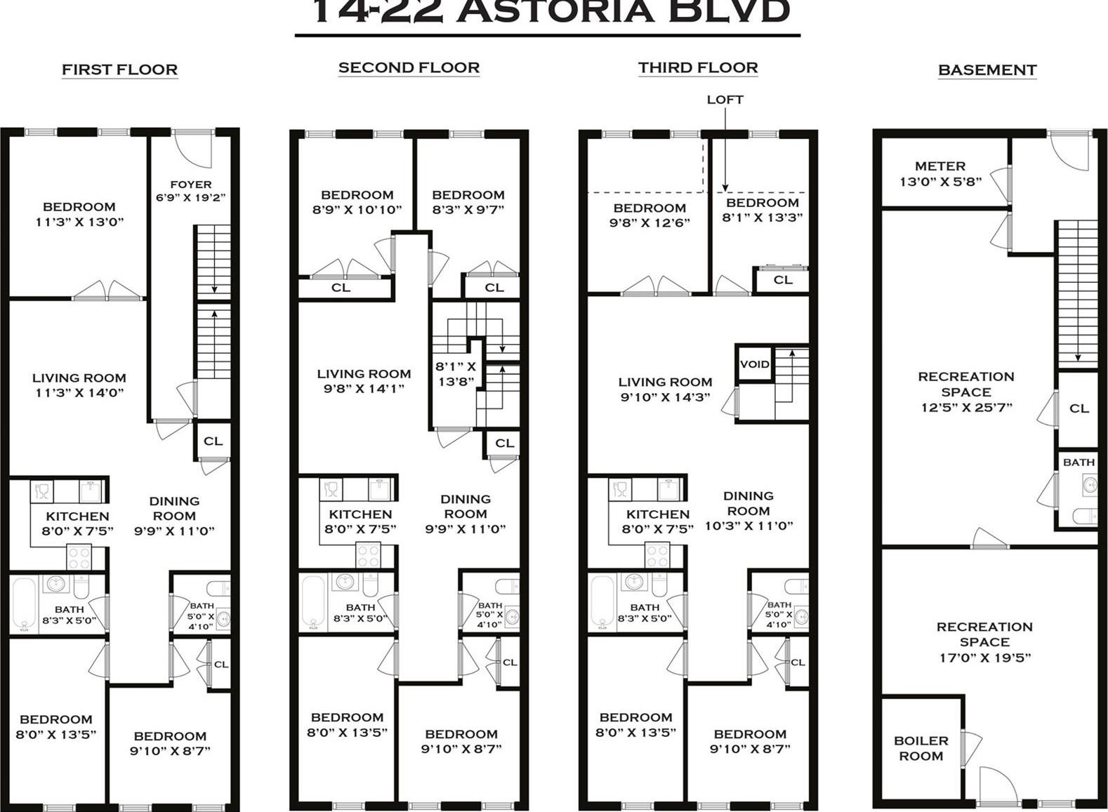 Single Family Astoria  Queens, NY 11102, MLS-973671-2