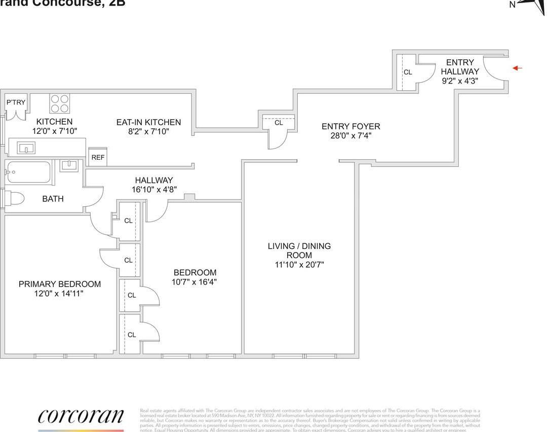 Coop Grand Concourse  Bronx, NY 10456, MLS-974647-12