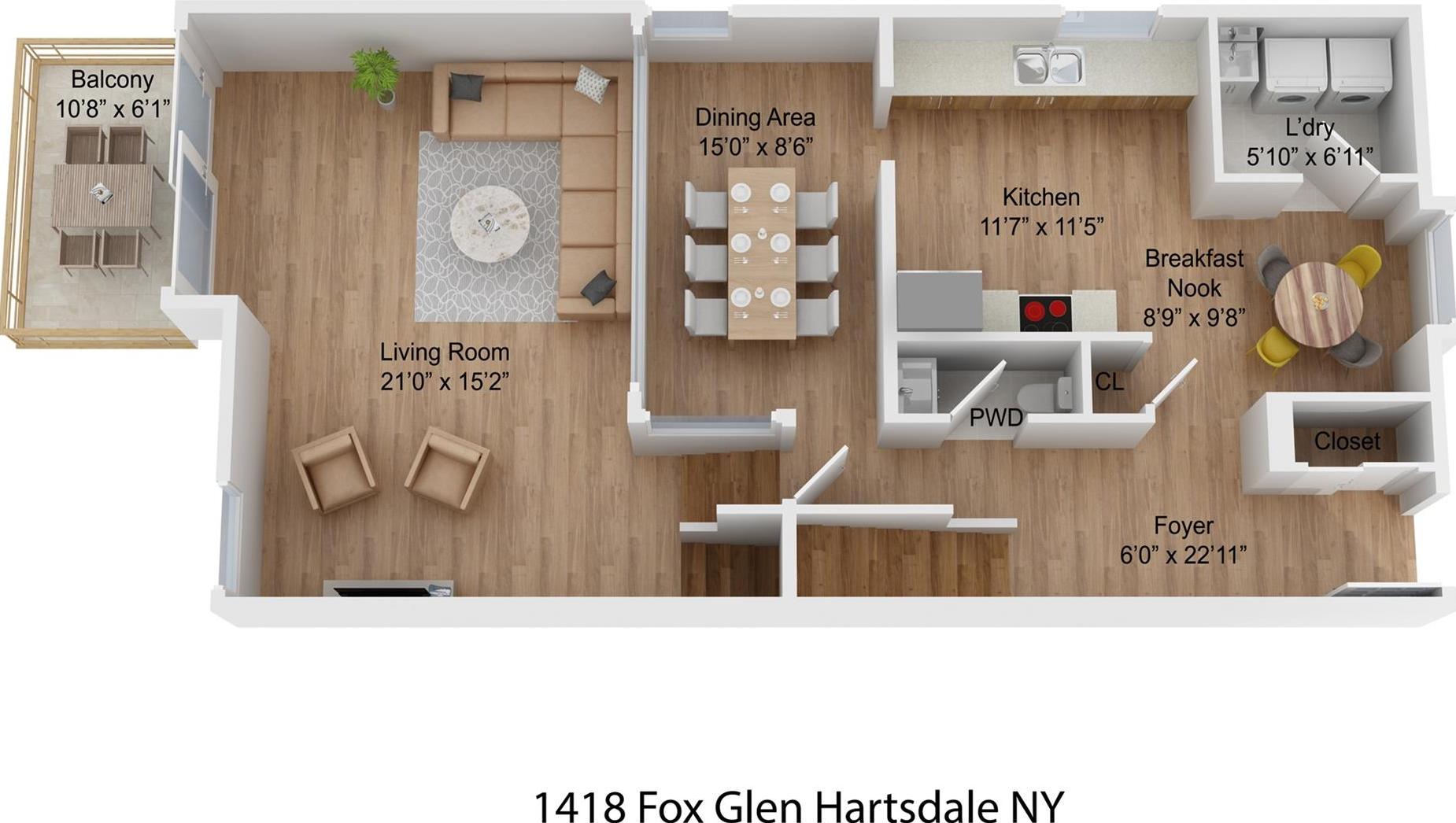 Condo Fox Glen  Westchester County, NY 10530, MLS-976489-25