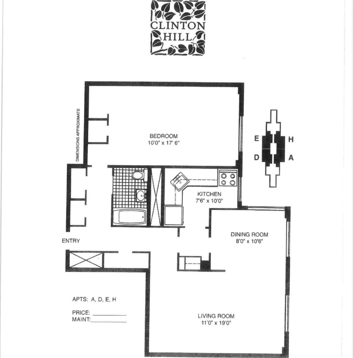 Coop Clinton Brooklyn, NY 11238, MLS-978375-2