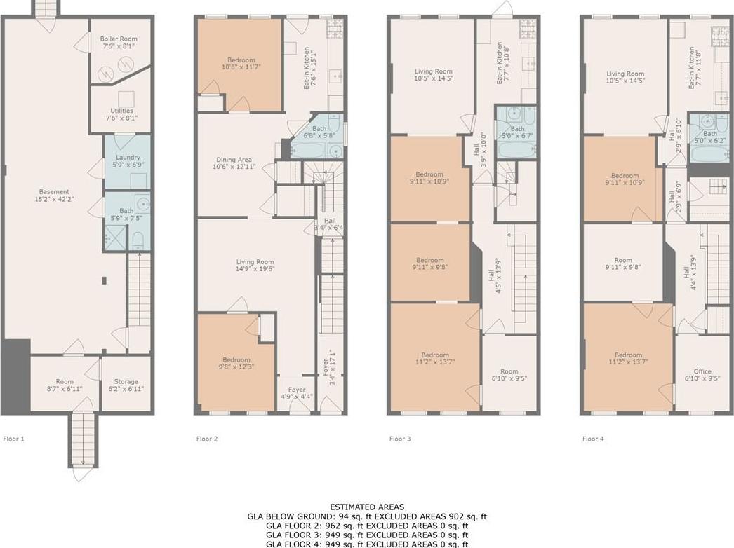 Single Family Rogers Avenue  Brooklyn, NY 11225, MLS-979624-19