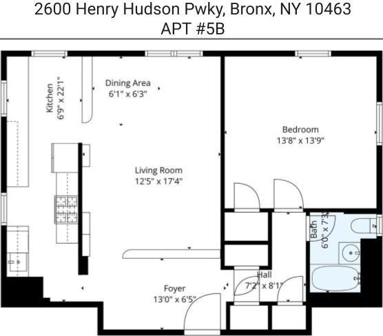 Condo Henry Hudson  Bronx, NY 10463, MLS-980767-14