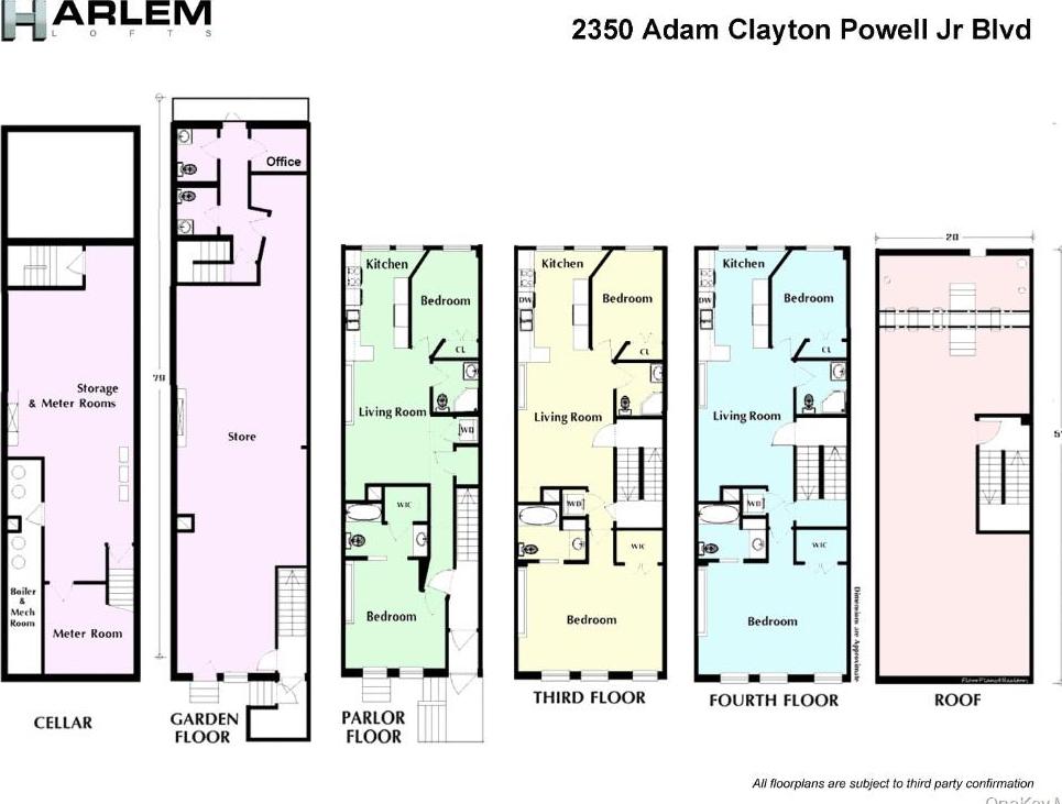Single Family Adam C Powell  Manhattan, NY 10030, MLS-981089-15