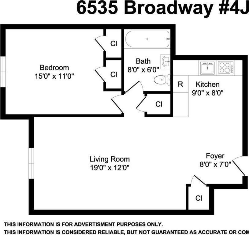 Apartment Broadway  Bronx, NY 10471, MLS-981309-15