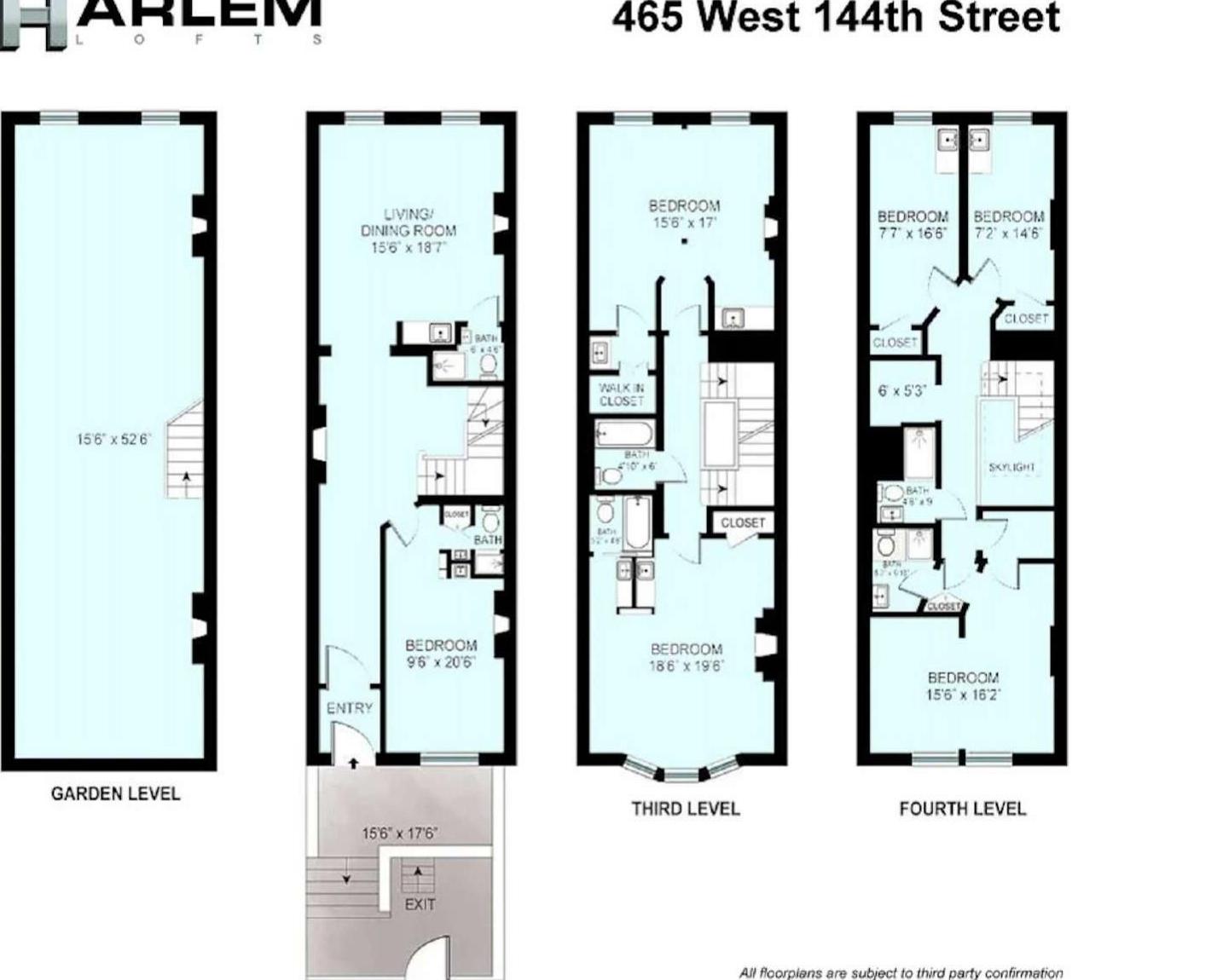 Single Family 144th  Manhattan, NY 10031, MLS-981628-13