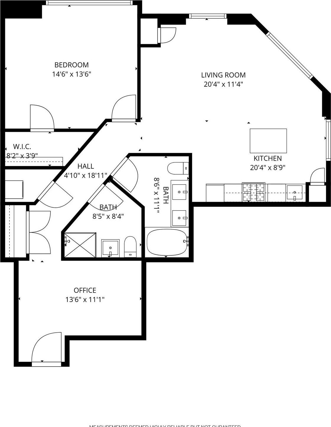 Condo Wall  Manhattan, NY 10005, MLS-982008-20