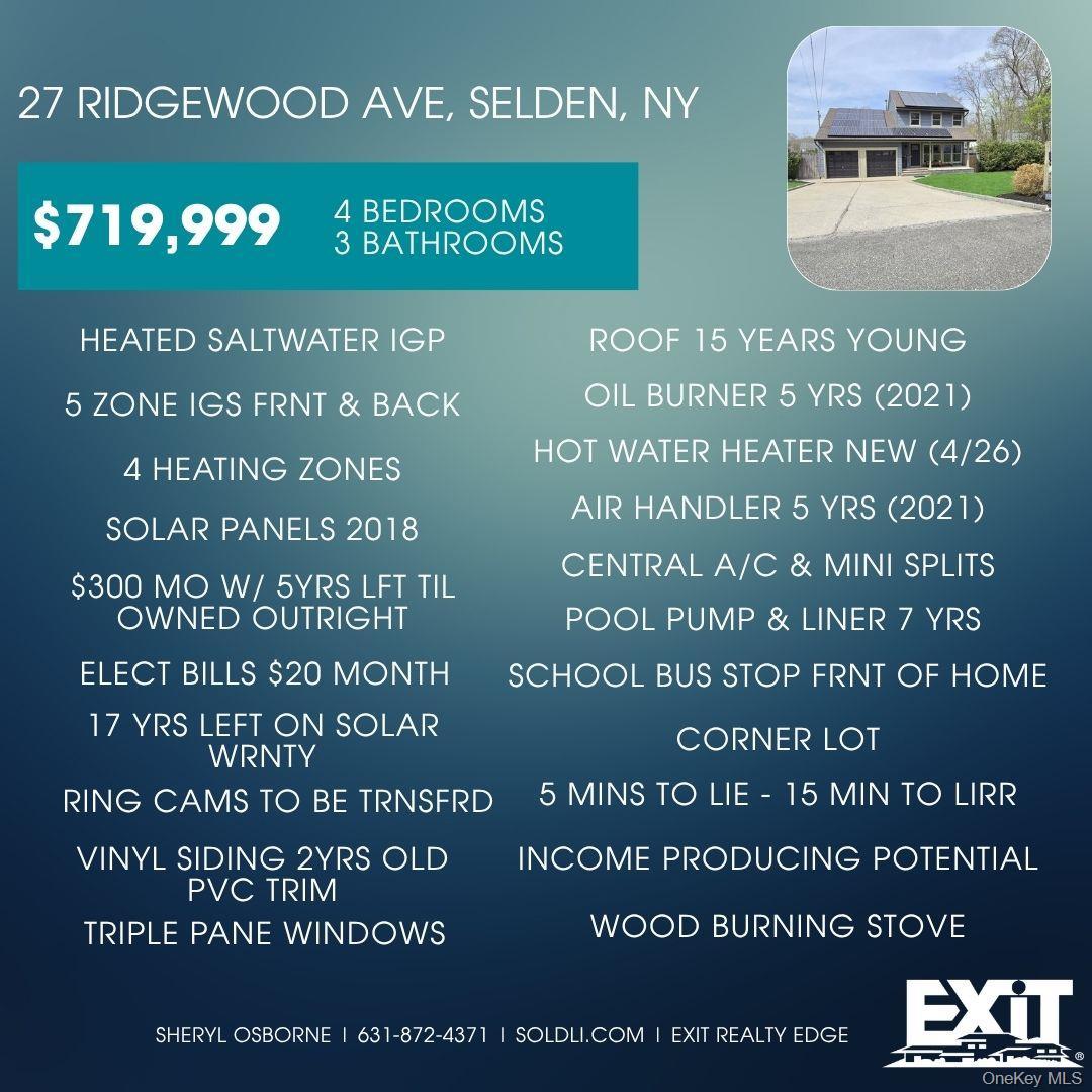 Single Family Ridgewood  Suffolk County, NY 11784, MLS-983954-30