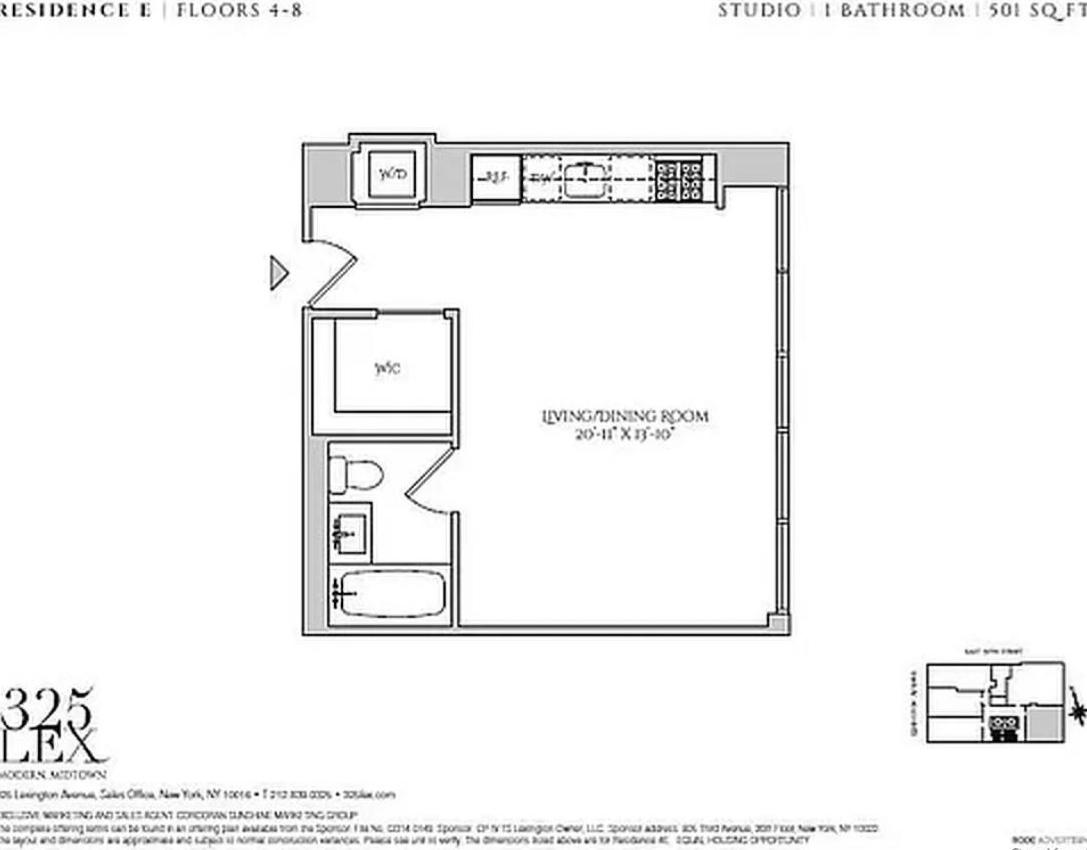 Apartment Lexington  Manhattan, NY 10016, MLS-984158-10