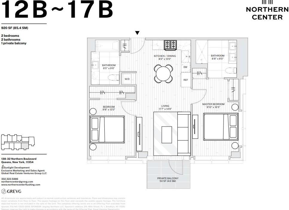 Condo Northern  Queens, NY 11354, MLS-988592-13
