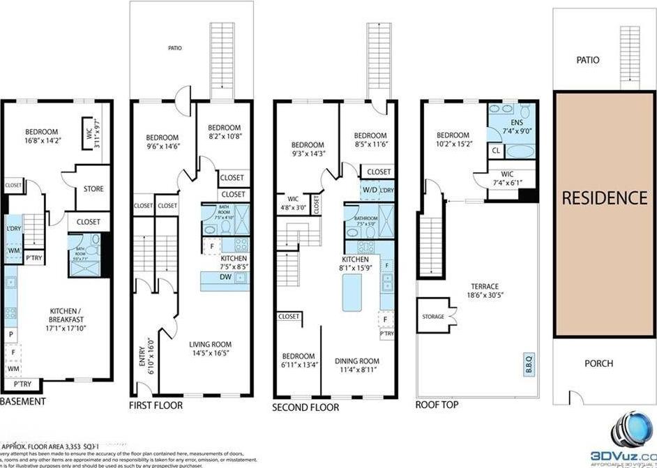Single Family Evergreen  Brooklyn, NY 11221, MLS-993194-45