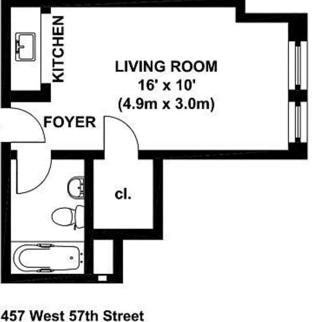Coop W 57th Street  Manhattan, NY 10019, MLS-995045-7