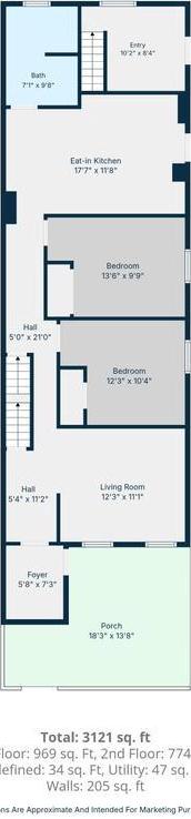 Single Family Woodbine Street Brooklyn, NY 11221, MLS-995548-38