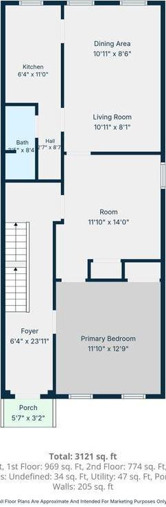 Single Family Woodbine Street Brooklyn, NY 11221, MLS-995548-39