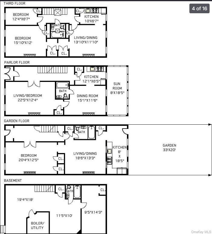 Single Family Quincy Street  Brooklyn, NY 11221, MLS-996601-24