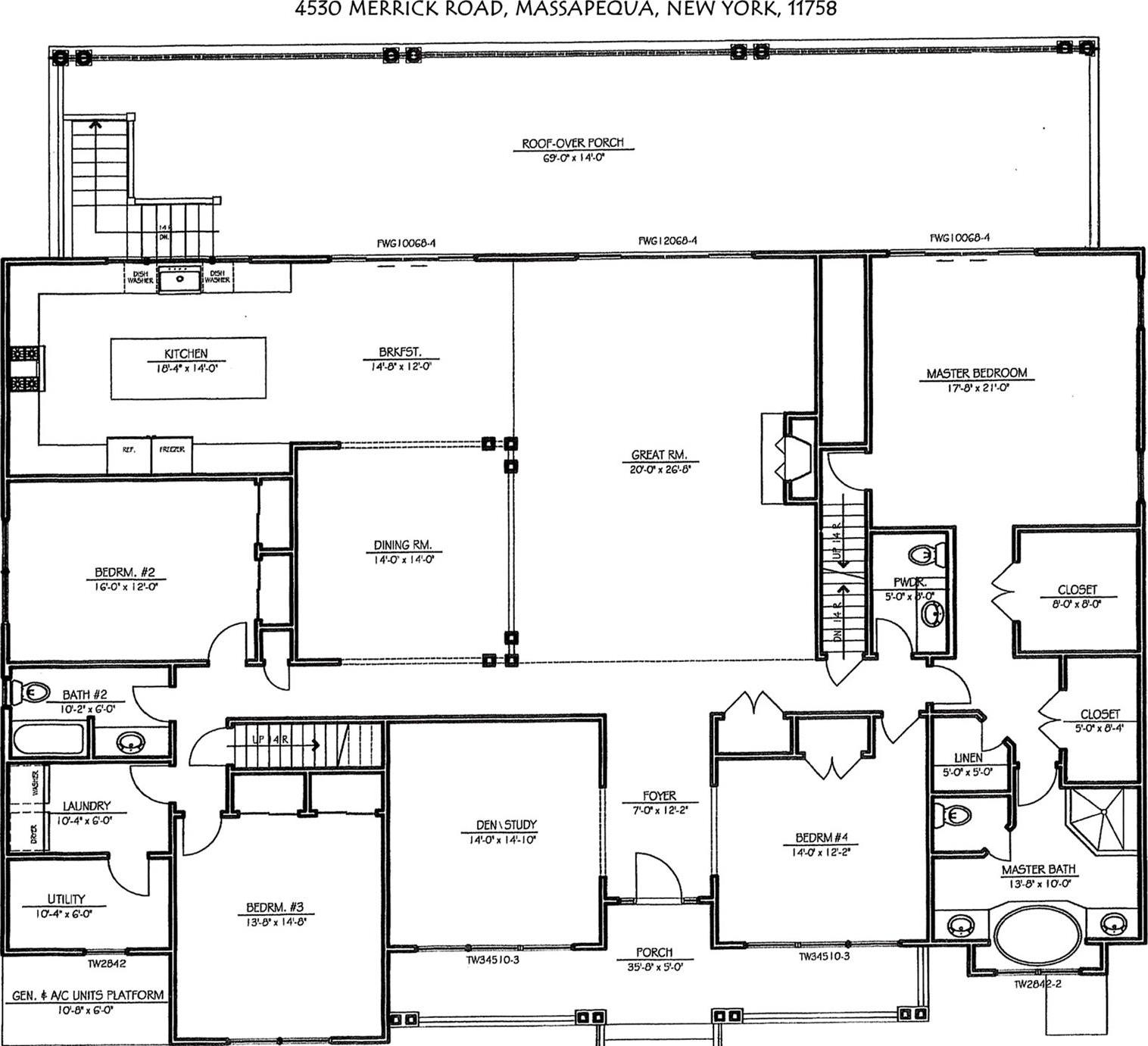 Single Family Merrick Road  Nassau County, NY 11758, MLS-998535-15
