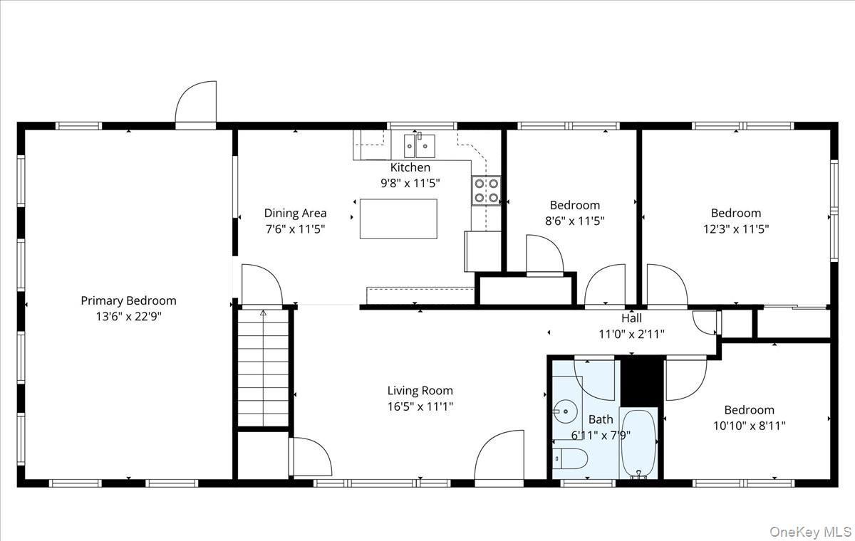 Single Family Elizabeth  Orange County, NY 12553, MLS-999345-23